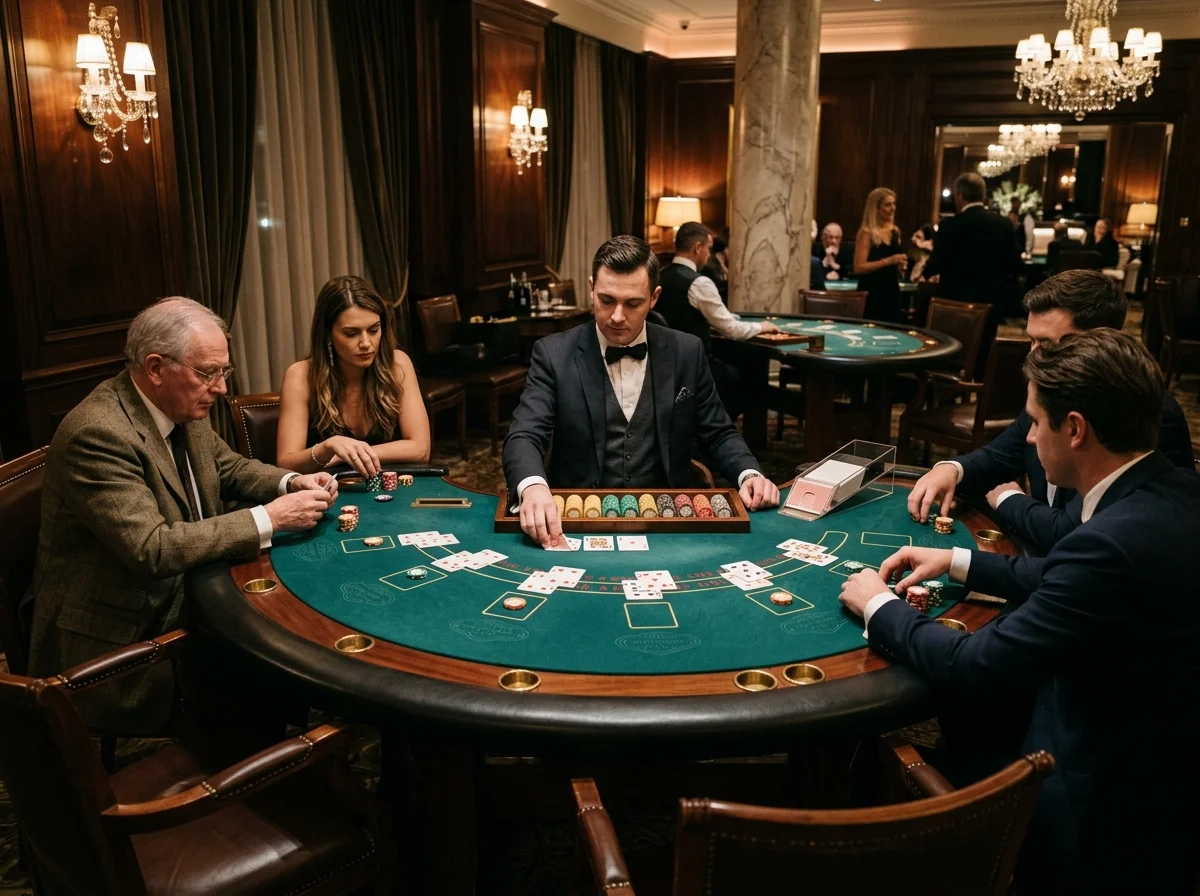 Blackjack classique jeu de table